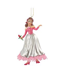 Gisela Graham Belle From Beauty And The Beast Resin Tree Decoration
